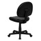 Emma and Oliver Mid-Back Leather Swivel Ergonomic Task Office Chair with Back Depth Adjustment